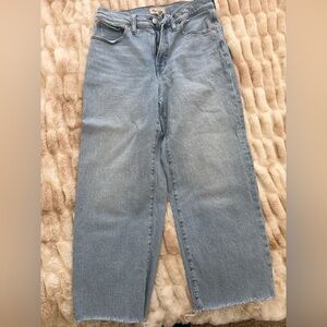 Madewell Light Blue Straight Leg Jeans
